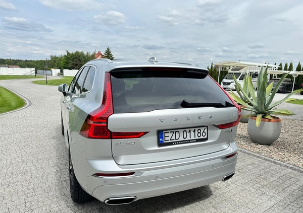 Volvo XC 60 cena 159900 przebieg: 65000, rok produkcji 2018 z Szadek małe 704